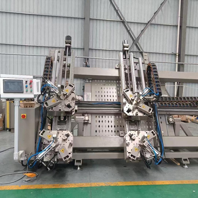 4 Kopf CNC-Eckkrempmaschine für Aluminiumtüren und -maschinen
