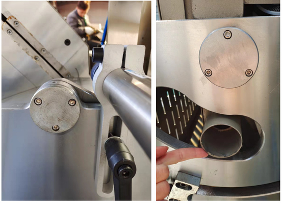 600mm CNC Doppelkopf-Mitrose für das Schneiden von Aluminiumprofil an Fenstern und Türen Fabrik