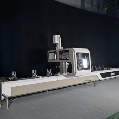 6500mm Vorhangwandmaschine Aluminium 4-Achsen-CNC-Bearbeitungszentrum