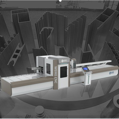Hochwertiges Aluminium-Fenster-Tür-Bearbeitungszentrum CNC-Säge-Schneideszentrum