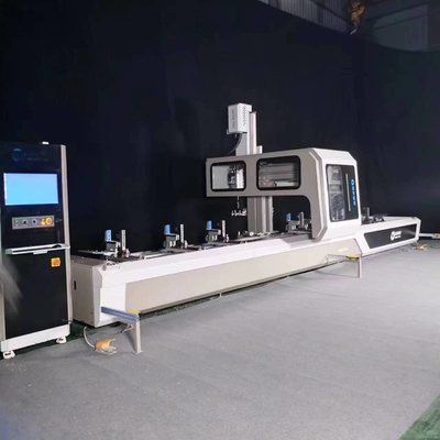 Hocheffiziente 4-Achsen-Bohrmaschinen CNC-Bearbeitungszentrum für Aluminiumprofile