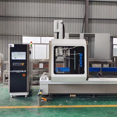 7000mm ATC CNC 4-Achsen vertikale Aluminiumlegierung Tür, Fenster und Vorhang Wandmachine