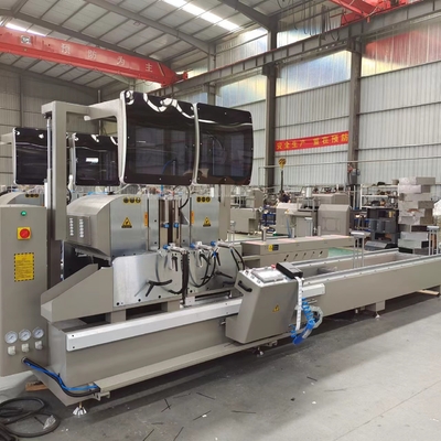 Industrielle Aluminium-Doppelkopf-CNC-Schnittsäge für Aluminiumlegierungen großer Größe