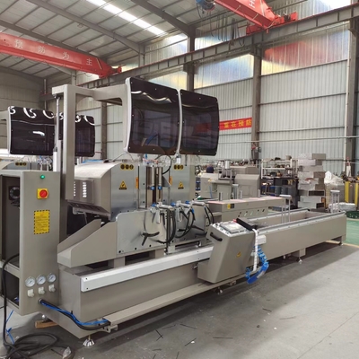 600 mm Durchmesser Großgröße CNC-Doppelmitter-Schnittsäge mit Druckfunktion