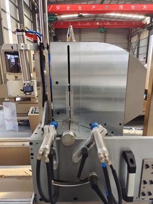 Halbautomatische 500 mm/600 mm Durchmesser Säge Klinge Aluminiumprofil Doppelkopf Schneidesaug mit Digitalbildschirm