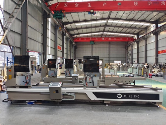 Aluminium automatische CNC Doppelmittersäge für Fenster Tür und Vorhangwand