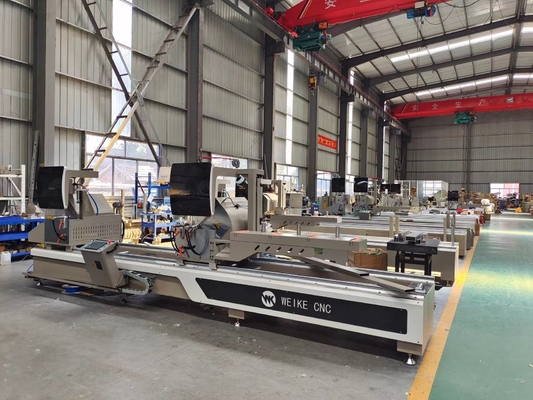 Aluminium automatische CNC Doppelmittersäge für Fenster Tür und Vorhangwand