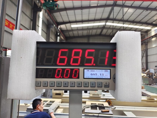 Aluminium-Digital Display Doppelkopf abschneidende Säge für Fenster Tür mit 500 Säge Klinge