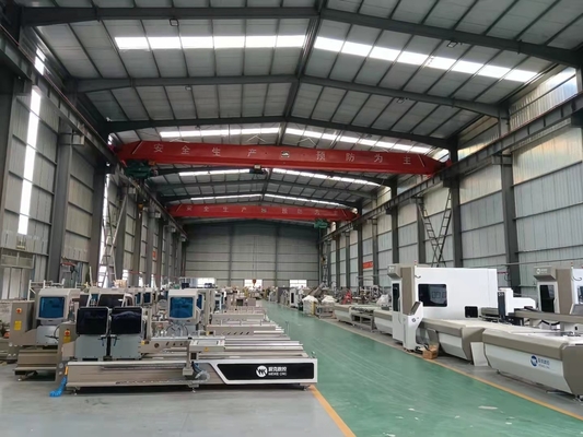 6000 mm CNC-Doppelmitter-Schnittsäge mit 45 und 90 Grad Schnittwinkel für Aluminium und PVC