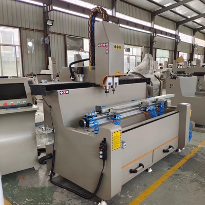 Anpassungsfähige 3,5 kW*2 Spindelkraft CNC-Bohrmaschine für Aluminiumfenster Tür und minimalistische Möbelherstellung
