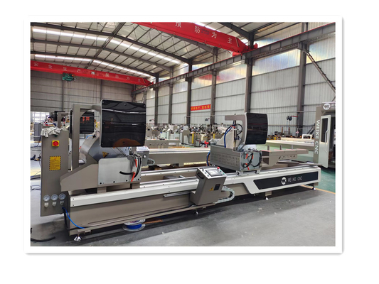 Maximale Schneidlänge 4200 mm Aluminium-Doppelkopf-Miter-Säge