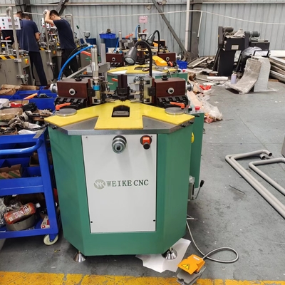 160 mm Eckcrimping-Maschine mit pneumatischem Crimping für Aluminiumfenster Tür