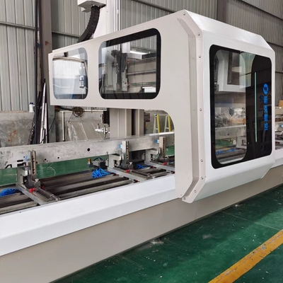 4Axis Aluminium CNC Bearbeitungszentrum für Aluminiumprofil Schneiden Bohren Fräsen und Tapping