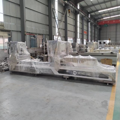 CNC-gesteuerte Doppelkopf-Schneidmaschine mit 550′-Sägen für Aluminiumprofile