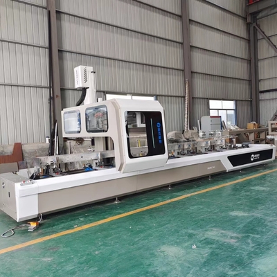 6500mm 12-Werkzeug automatischer Werkzeugwechsler 4-Achsen-Gantry CNC-Bearbeitungszentrum für industrielle Aluminium, PVC-Profile