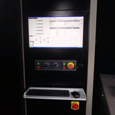Horizontale Aluminiummitte 4 Achse Cnc-maschineller Bearbeitung für Aluminiumprofil-Bohrung und Mahlens