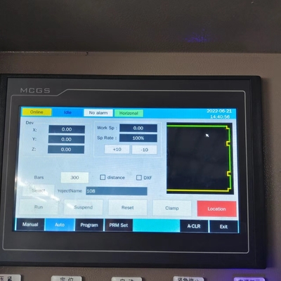 Programmierung 5 Achsen Endfräsmaschine Aluminium für Fenster und Tür