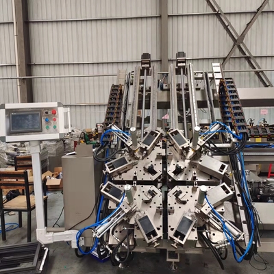 7,5-kW-CNC-Eckcrimpmaschine zum Crimpen von Aluminiumfenstern und -türen