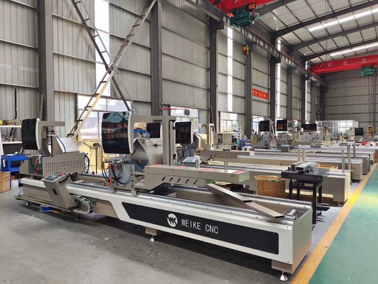 Cnc-Typ- zweihauptgehrungsfuge sah mit Max Cutting Length 6000mm