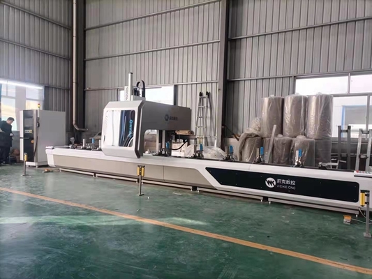 6500mm Vorhangwandmaschine Aluminium 4-Achsen-CNC-Bearbeitungszentrum