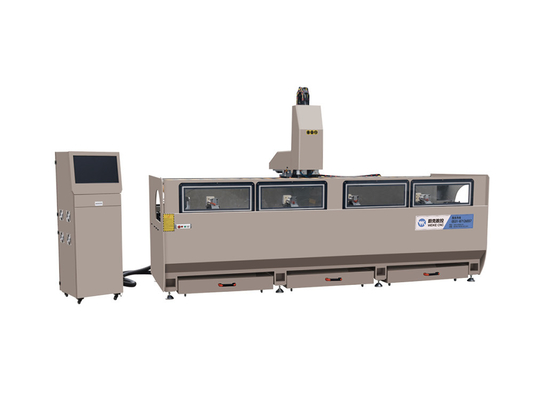 3200mm ATC Aluminiumprofil CNC-Bearbeitungszentrum 3+1 Achsen Arbeitstisch kann sich an 3 Seiten drehen