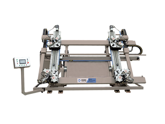 CNC-Eckcrimping-Maschine 4 Kopf-Eckkombinierungsmaschine für Aluminium-Türen