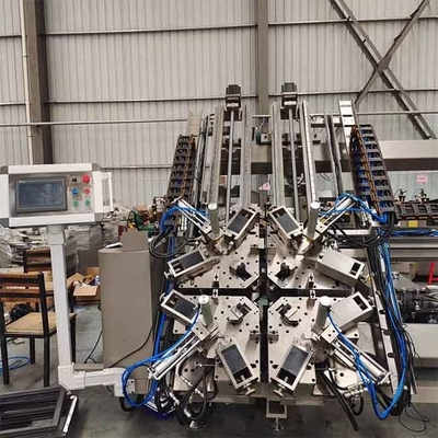 4 Kopf CNC-Eckkrempmaschine für Aluminiumtüren und -maschinen
