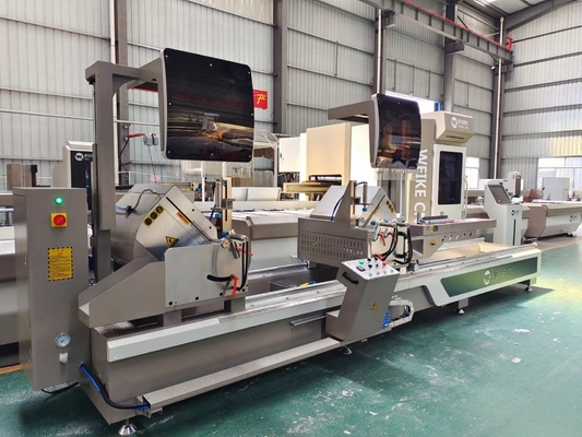 Aluminiumprofil Automatische Sägemaschine Säge Klinge ist 550mm Durchmesser Schneiden 45 und 90 Grad